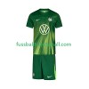 Fußballtrikots VfL Wolfsburg Kinder 2025-2026 Kurzarm Heimtrikotsatz kaufen